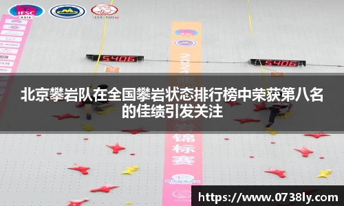 北京攀岩队在全国攀岩状态排行榜中荣获第八名的佳绩引发关注